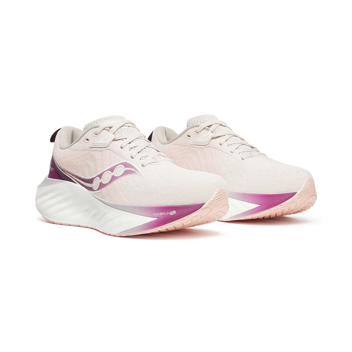 Saucony Triumph 22 Pink White Women's SS24 Shoes