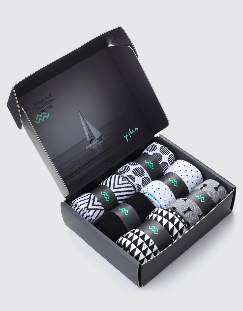 Sharp Chic Crew Socks 6 Pack