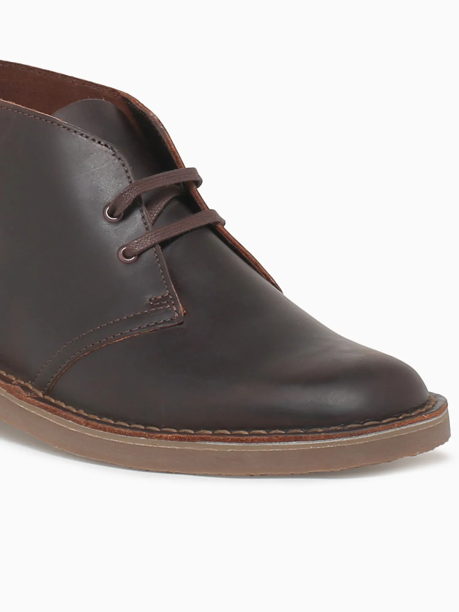 Shepton Dark Brown Leather