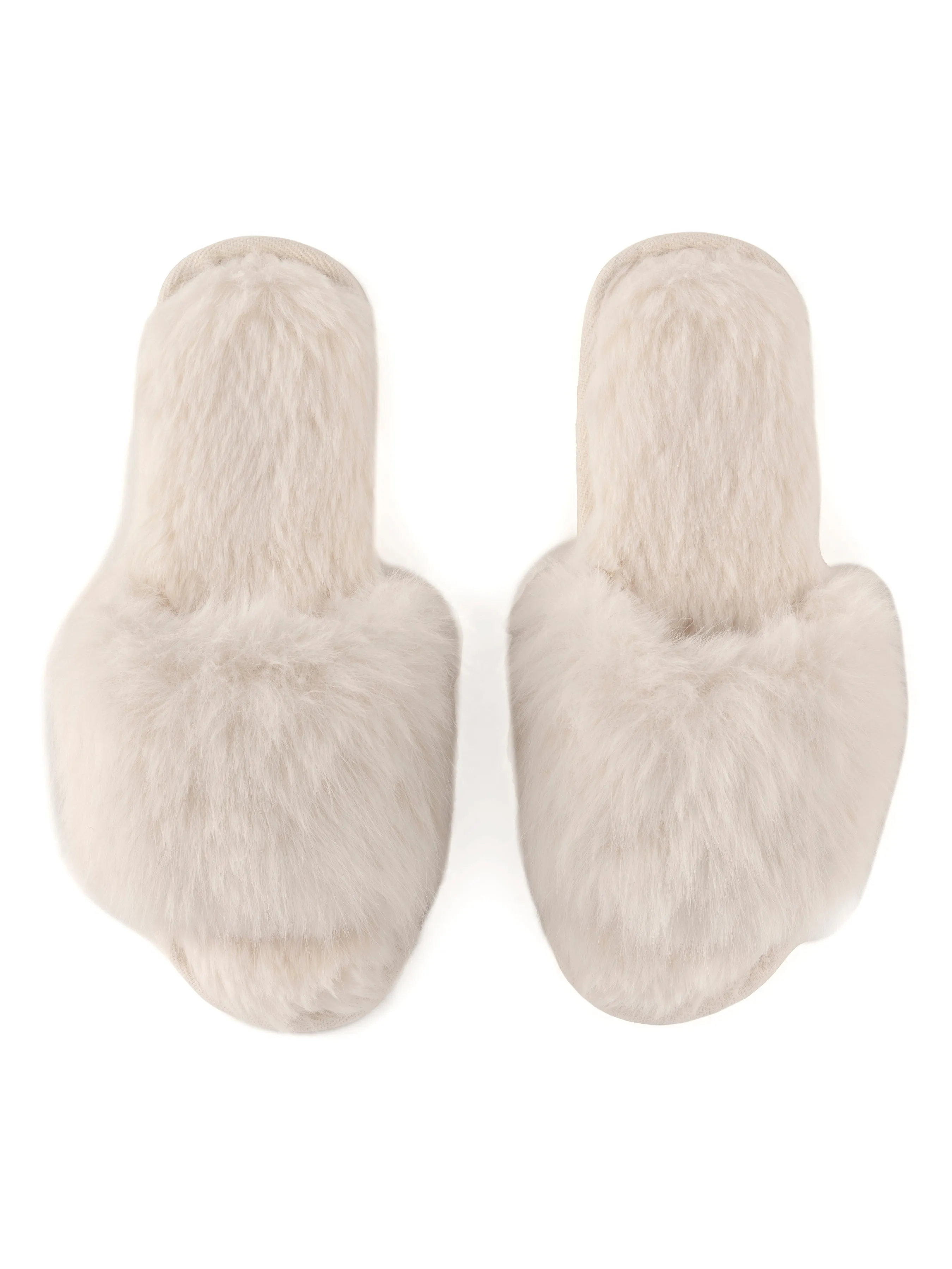 Shiraleah Maude Slippers, Ivory