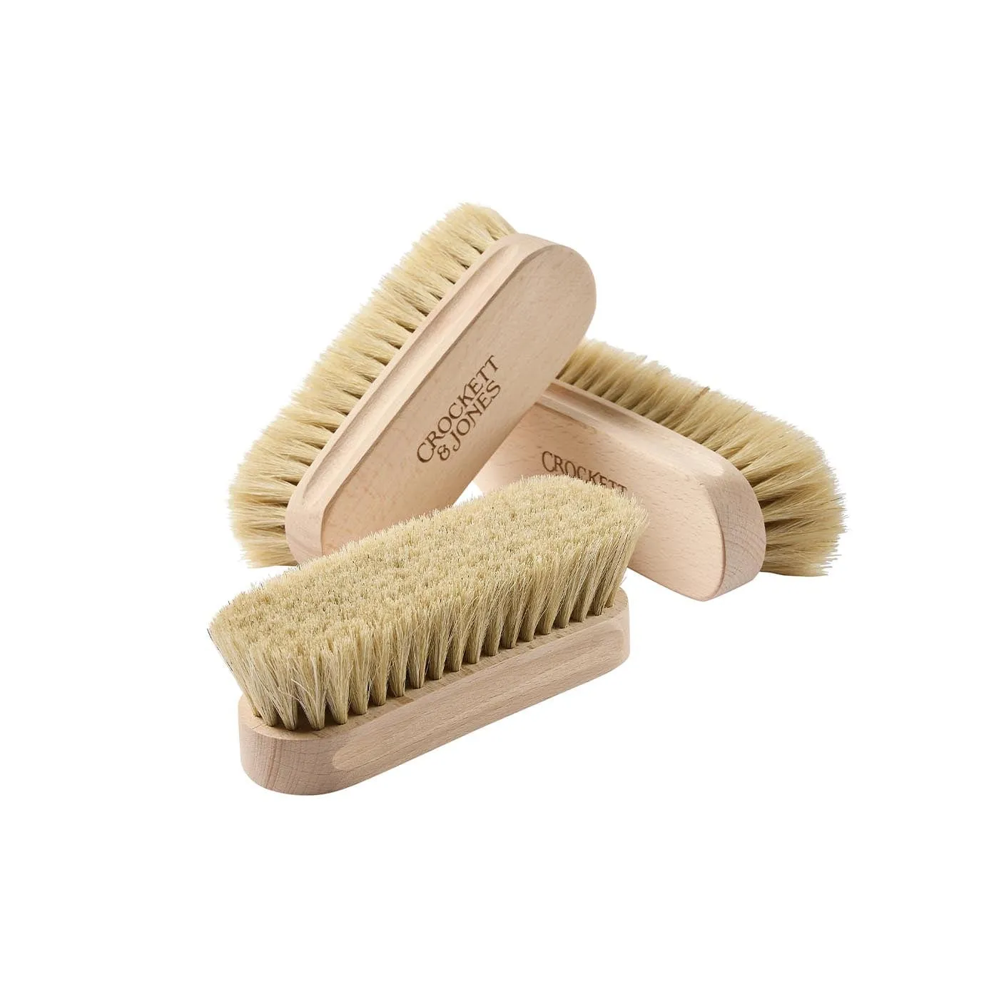 Shoe Brush Sanded Beech Small (Natural)