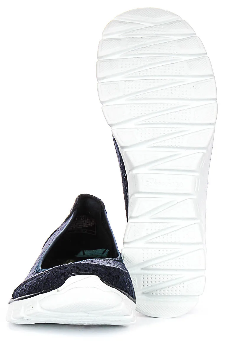 Skechers Ez Flex 3.0 In Navy For Women