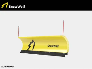 SNOW WOLF ALPHAPLOW FOR WHEEL LOADERS