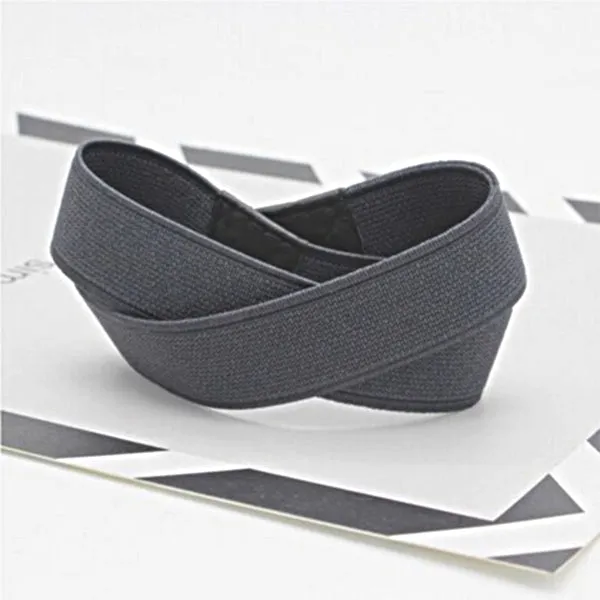 Solid Color Elastic Shoe Band