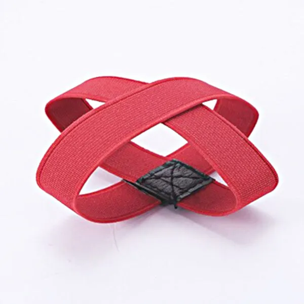 Solid Color Elastic Shoe Band