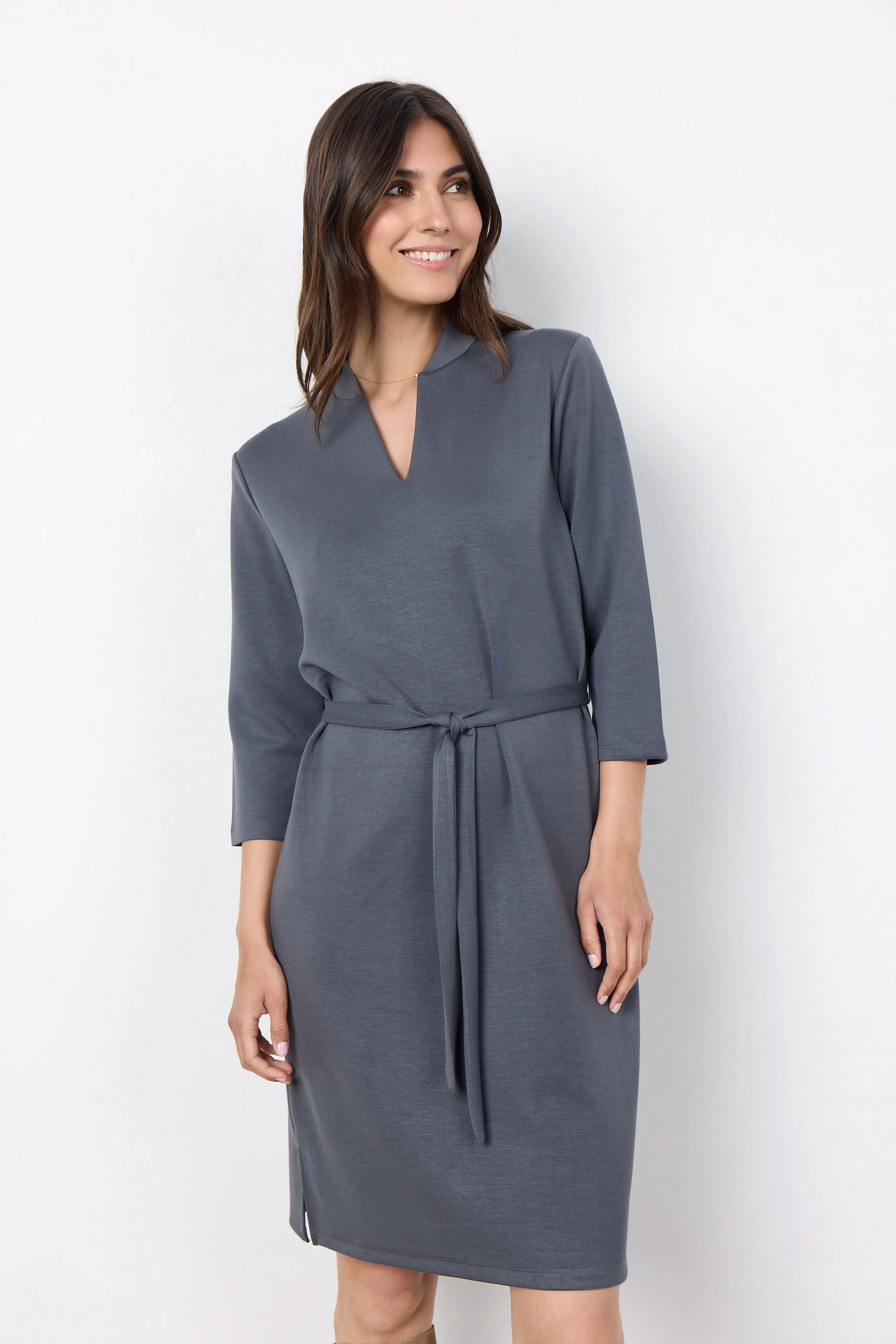 Soya Concept Banu 167 Iron Grey Dress