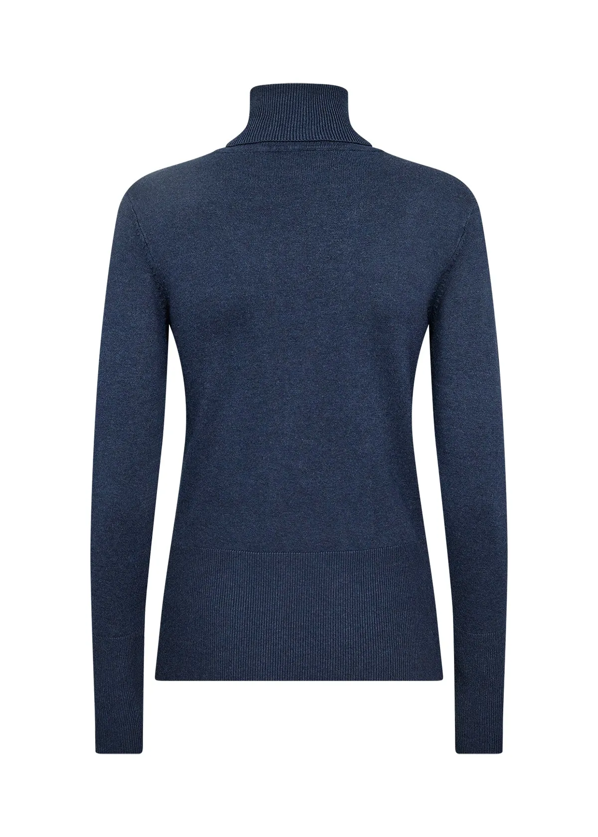 Soya Concept Dollie 145 High Neck Knit Pullover Navy