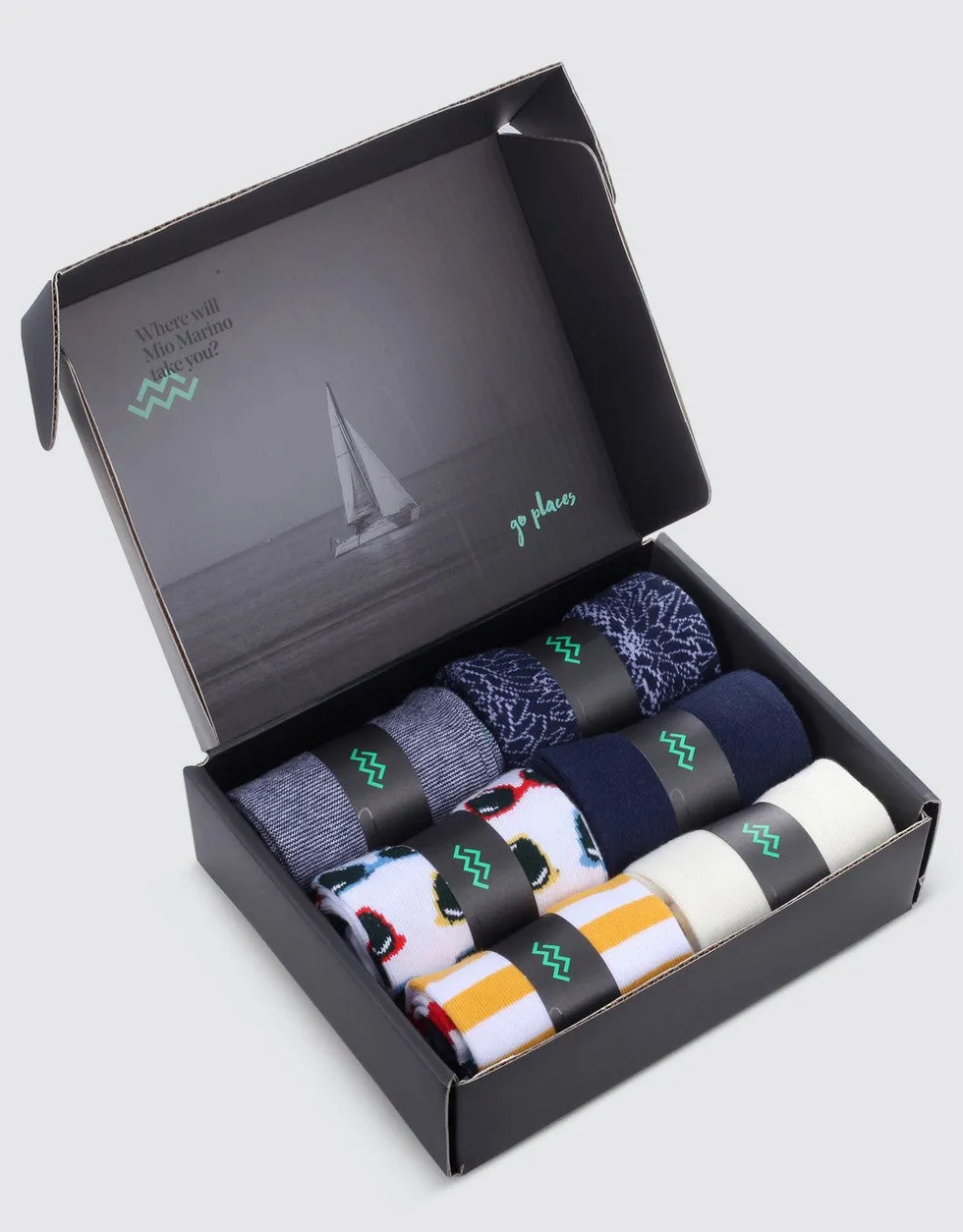 Summer Escapade Crew Socks 6 Pack