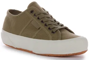 Superga 2706 Og In Olive Green For Unisex