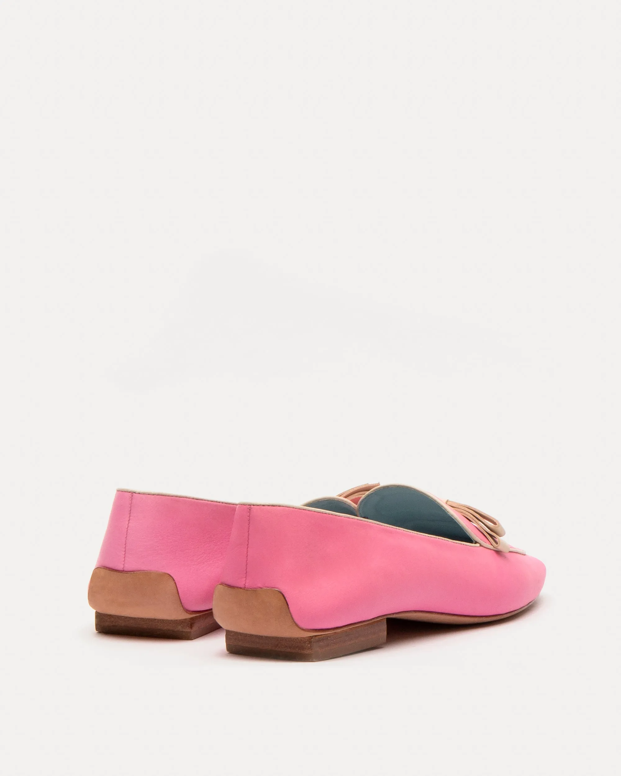 Suzanne Loafer Leather Pink Oyster