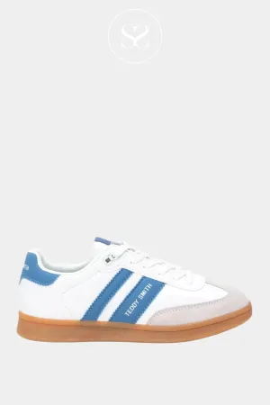 TEDDY SMITH 120131 BLUE AND WHITE TRAINERS