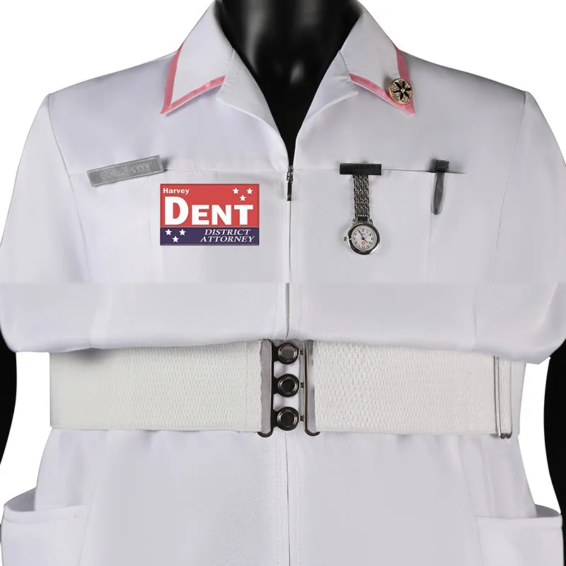 The Dark Knight Joker Nurse Suit Cosplay Costume