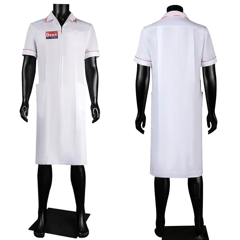 The Dark Knight Joker Nurse Suit Cosplay Costume