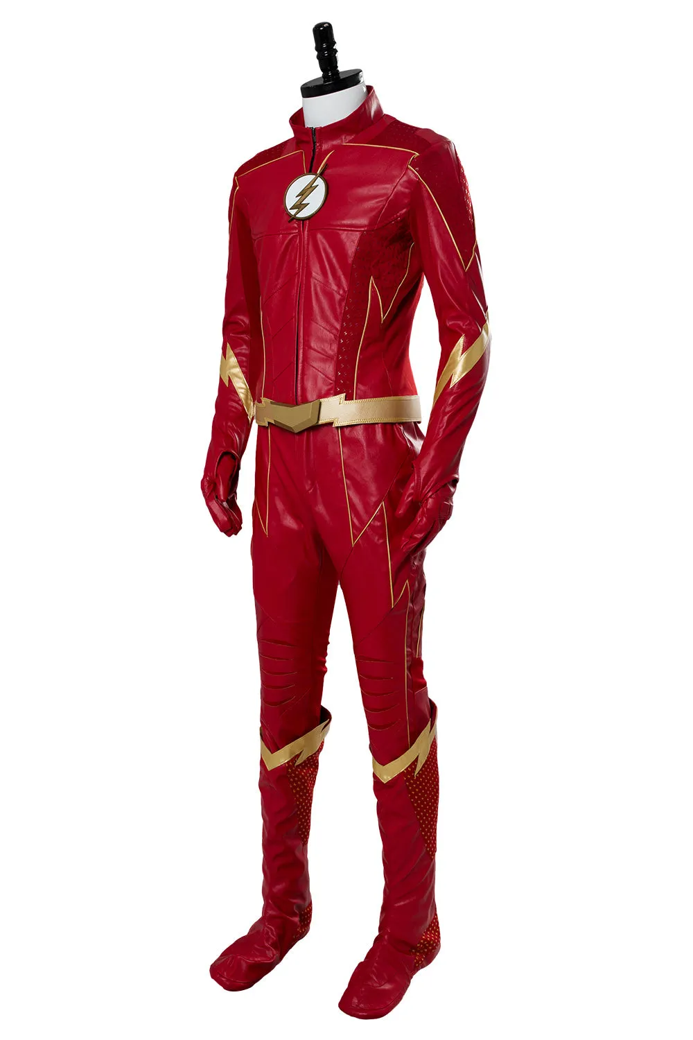 The Flash Season 4 Barry Allen Flash Outfit Suit Cosplay Costume