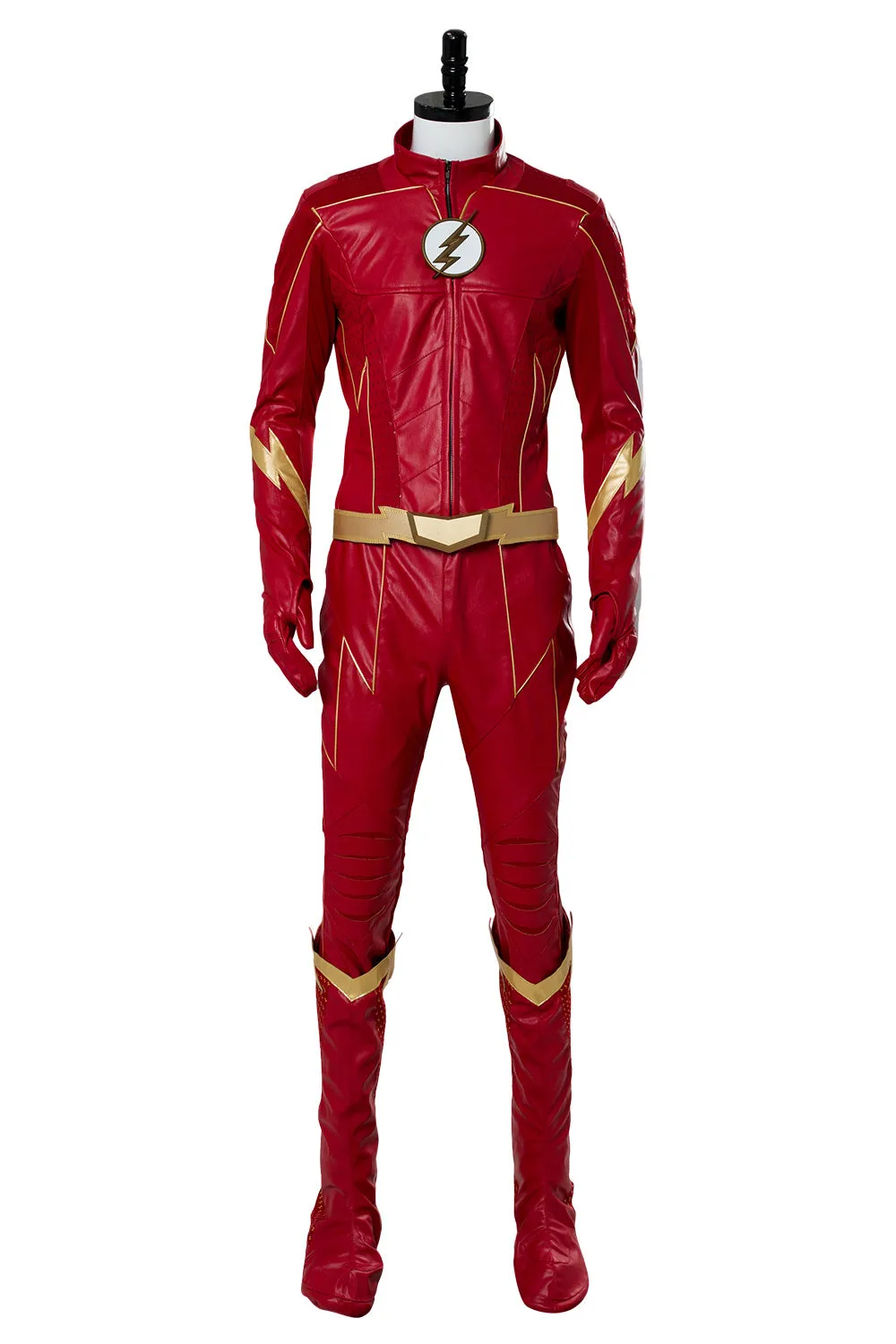 The Flash Season 4 Barry Allen Flash Outfit Suit Cosplay Costume