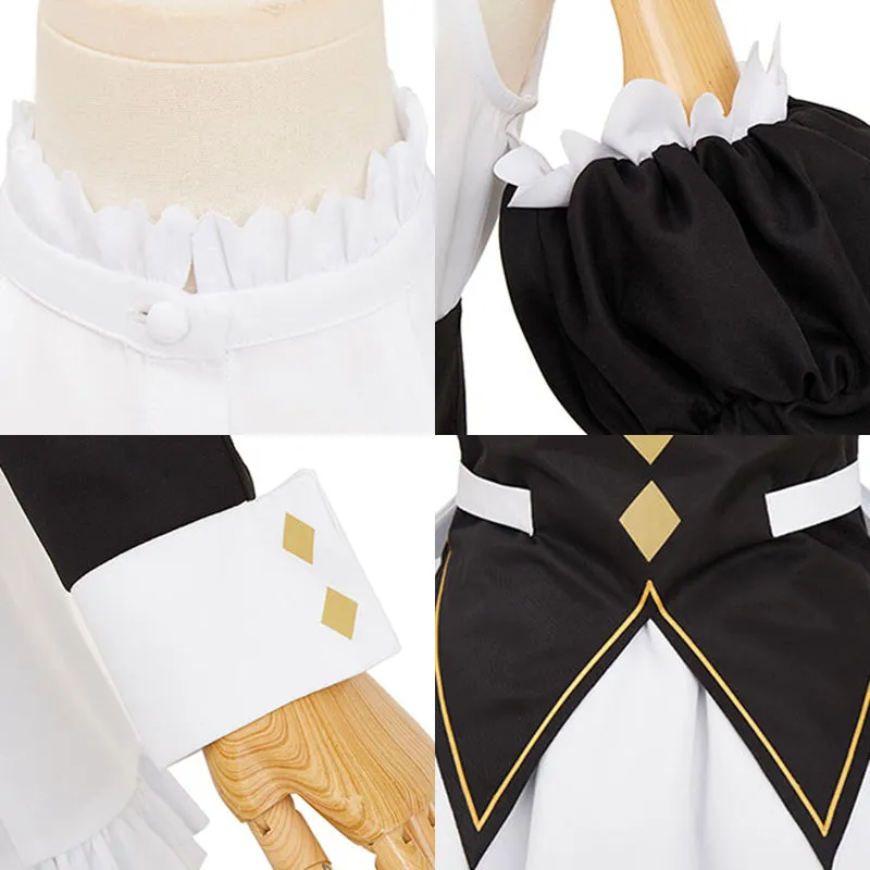 The Vexations of a Shut-In Vampire Princess Hikikomari Kyuuketsuki no Monmon Villhaze Cosplay Costume