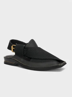 TMens "KIPP" Designer Leather Peshawari Sandals