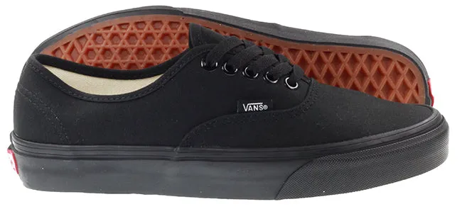 Vans Trainers Mens Authentic Black