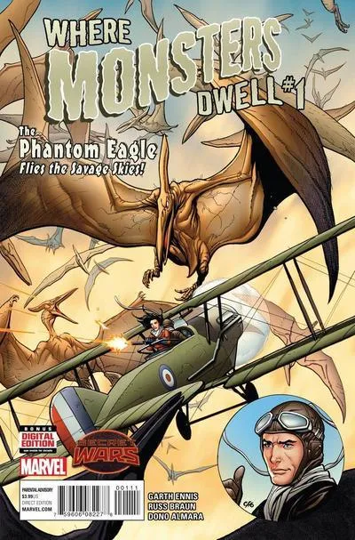 WHERE MONSTERS DWELL (2015) - SET OF FIVE