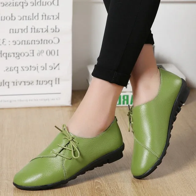 Women shoes 2019 new arrival spring lace-up pleated