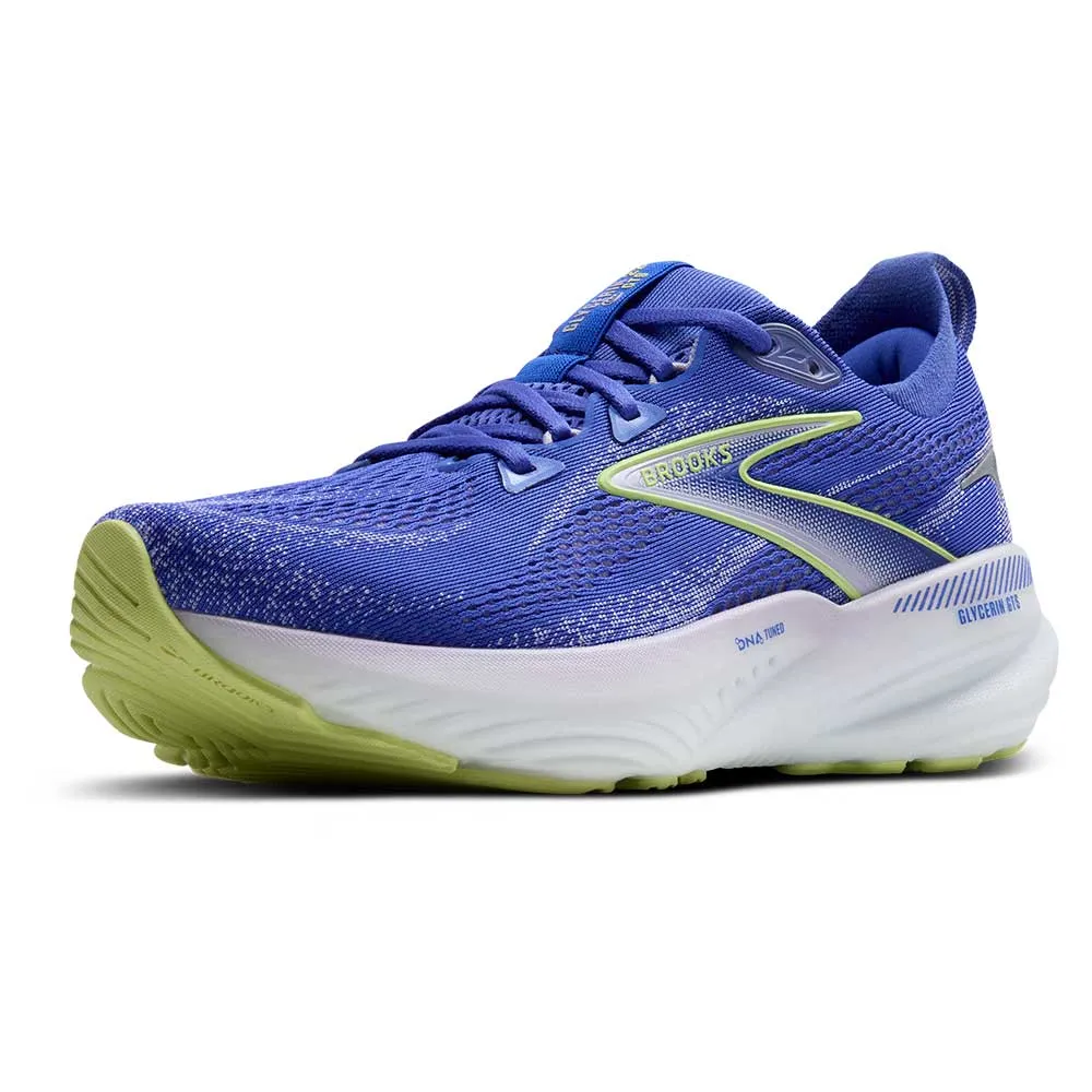 Women's Glycerin GTS 22 Running Shoe - Amparo Blue/Hyper Iris/Yellow - Regular (B)