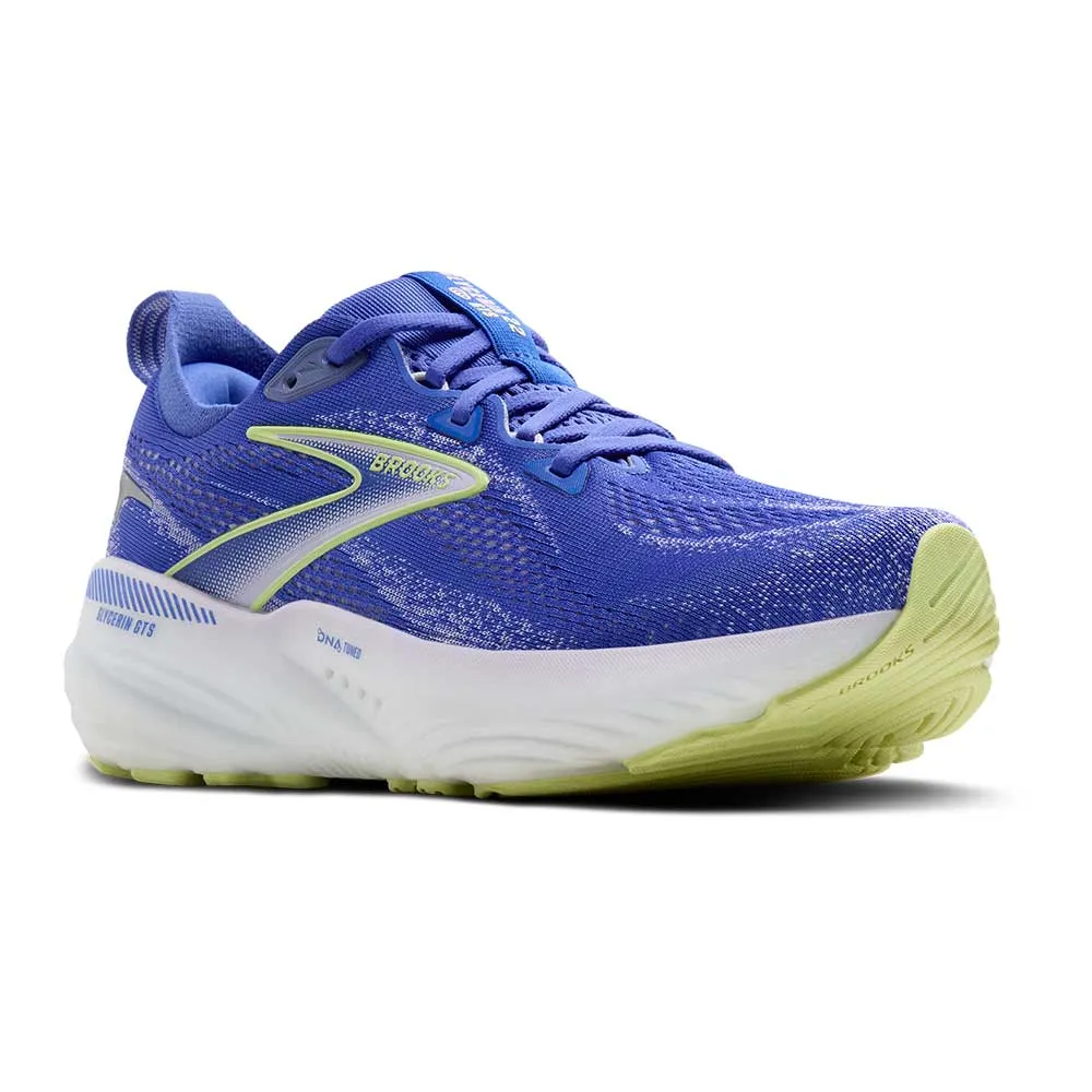 Women's Glycerin GTS 22 Running Shoe - Amparo Blue/Hyper Iris/Yellow - Regular (B)