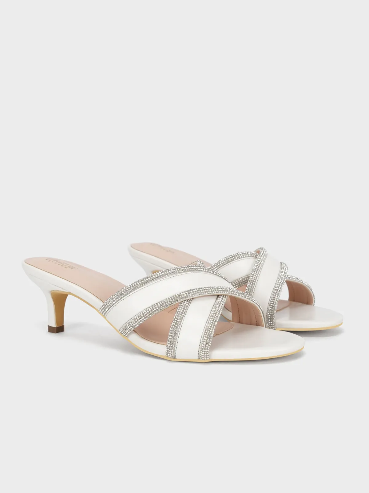 Women's "NOIRION" Cross Over Sandals