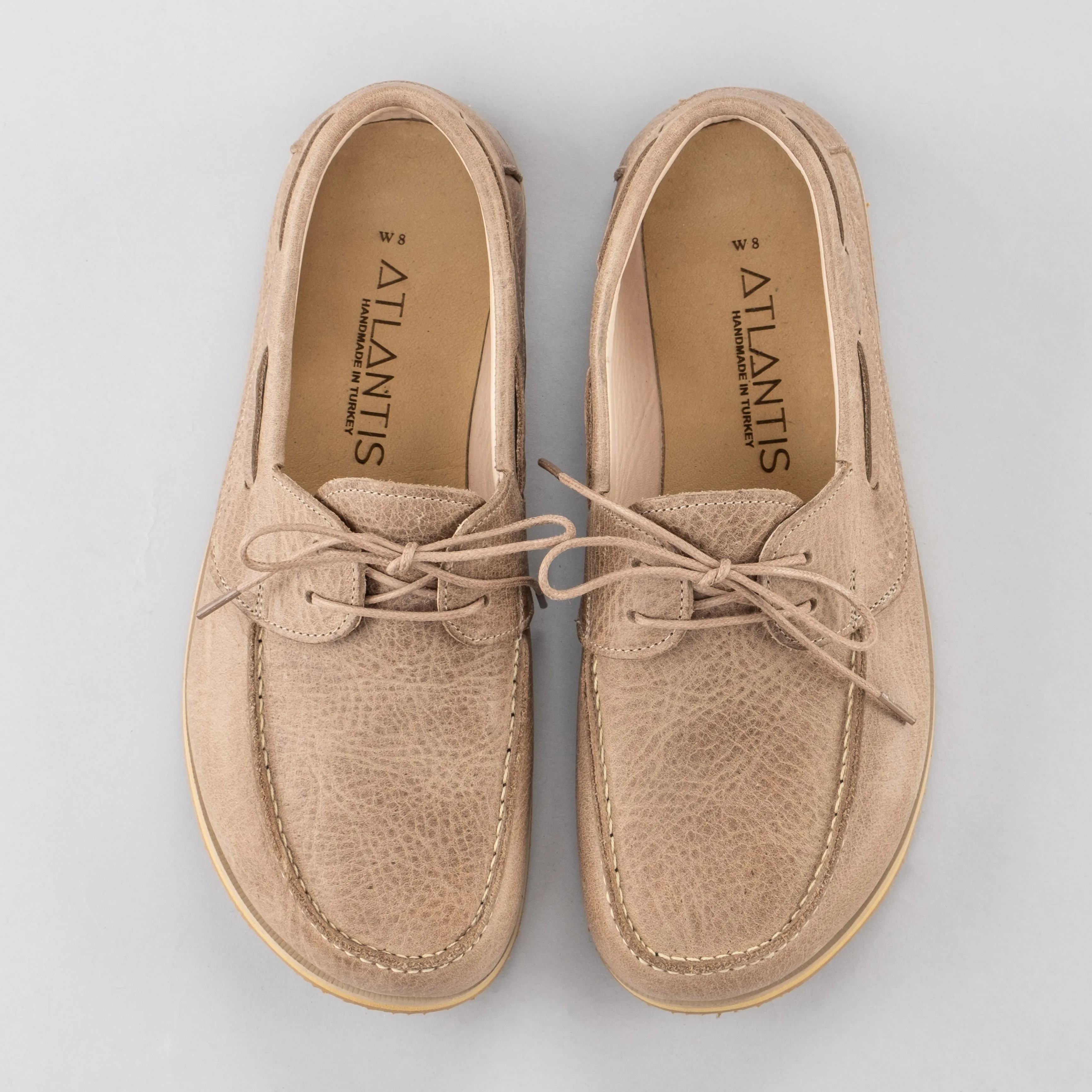 Women's Tan Boat Shoes