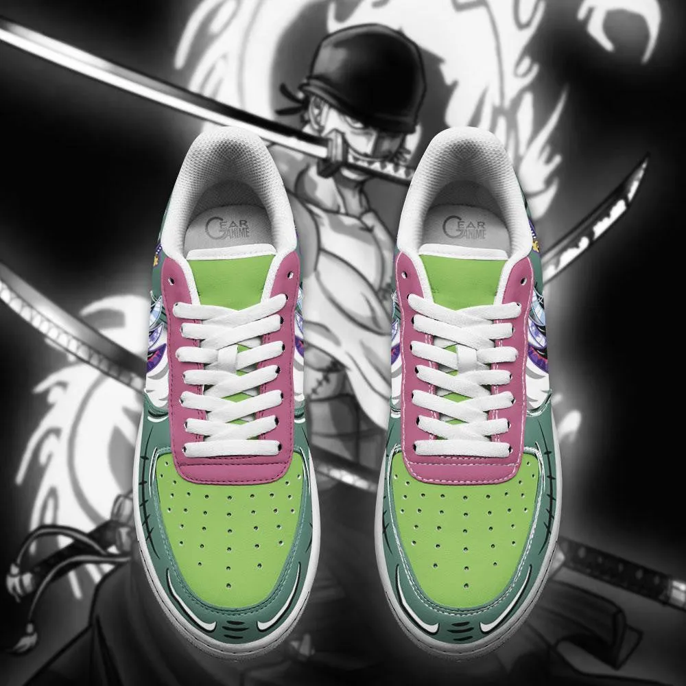 Zoro Swords Air Sneakers Custom Anime OP Shoes